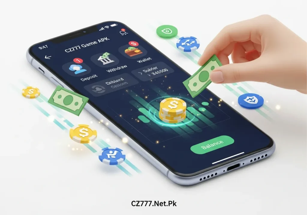 How to Deposit and Withdraw Winnings from CZ777 Game APK